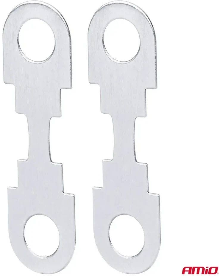 Plokščia juostinė saugiklis 2 vnt. hsb 42 mm 50a amio-03499