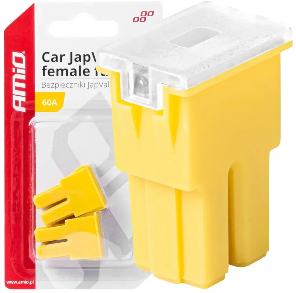 Japval PAL moteriški automobilio saugikliai, 2 vnt., 60A, amio-03392