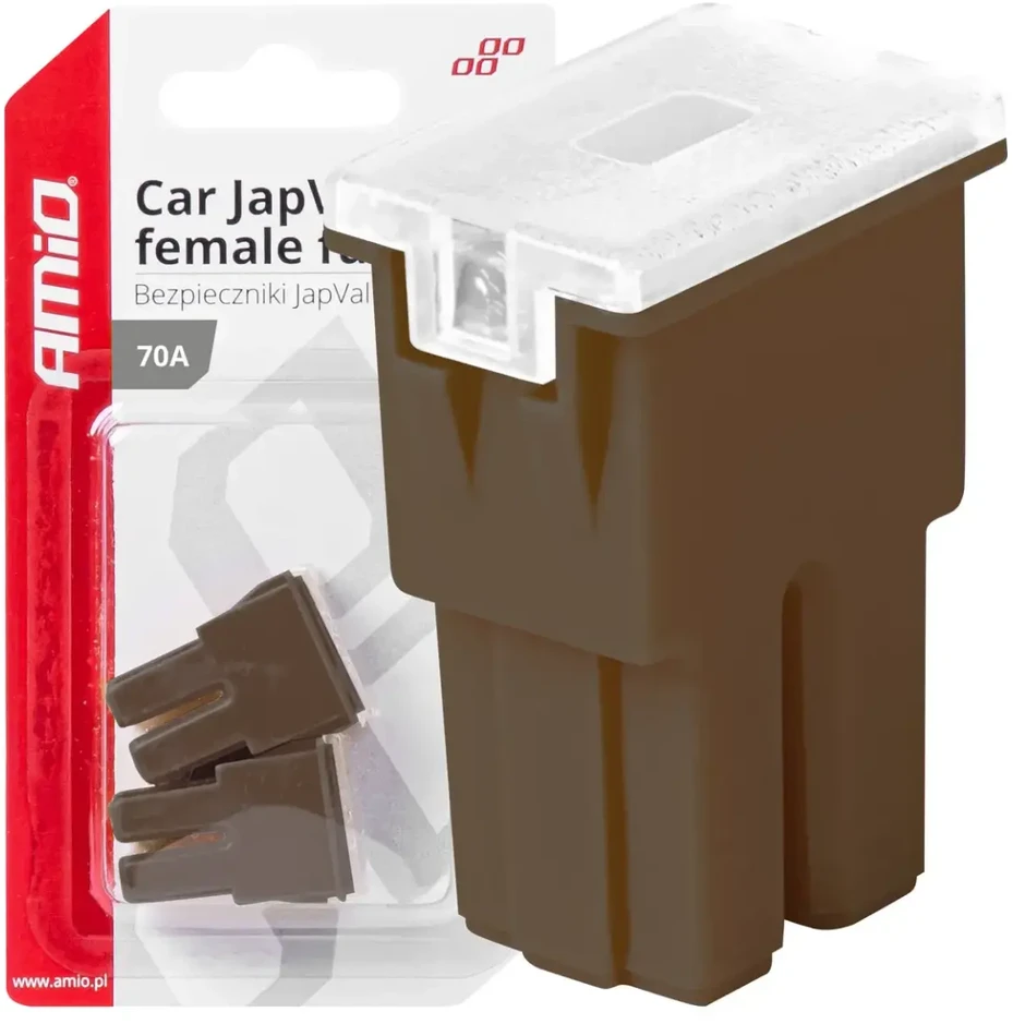 Japval PAL automobilio saugikliai, moteriški, 2 vnt., 70A, amio-03393