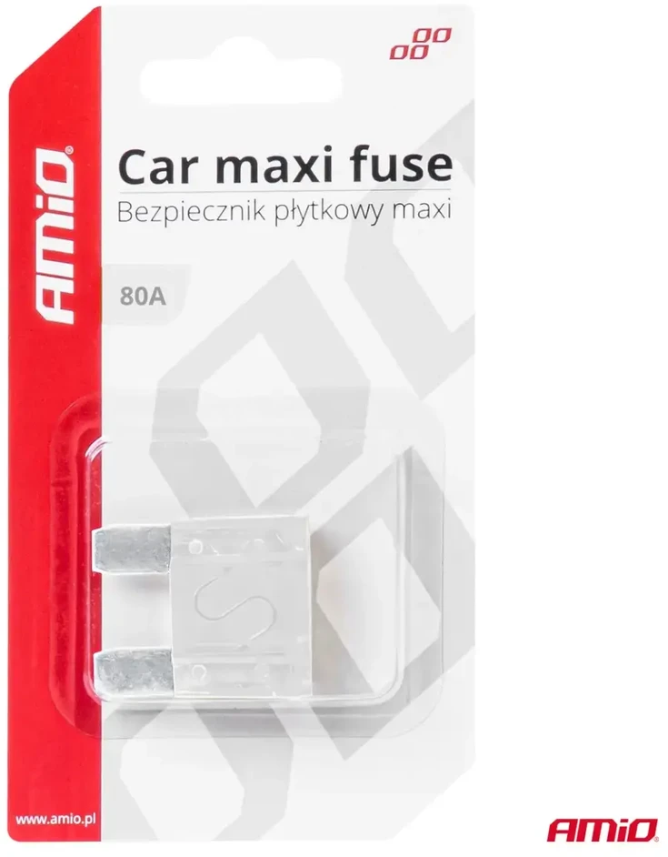 Maxi 80A automobilio saugiklis amio-03386