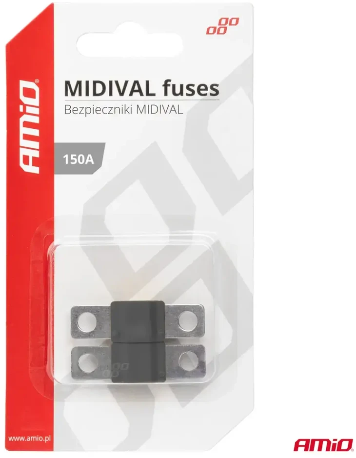 Midival MTA automobilio saugikliai 2 vnt. 150A amio-03481