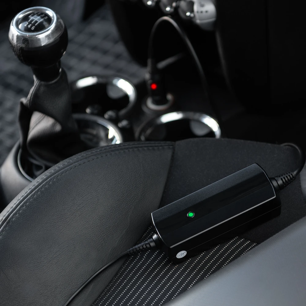 Automobilinis nešiojamojo kompiuterio pakrovėjas Akyga AK-ND-75 (19.5V /2.31A 45W 4.5 x 3.0mm + pin) DELL 1.2m