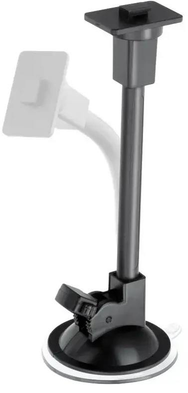 Automobilinis telefono laikiklis Forcell F-Grip Oval 17 cm priekinis stiklas / prietaisų skydelis / oro išleidimo anga, juodas
