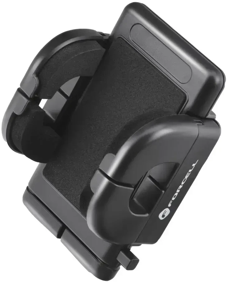 Automobilinis telefono laikiklis Forcell F-Grip Regular ventiliacijos angai juodas