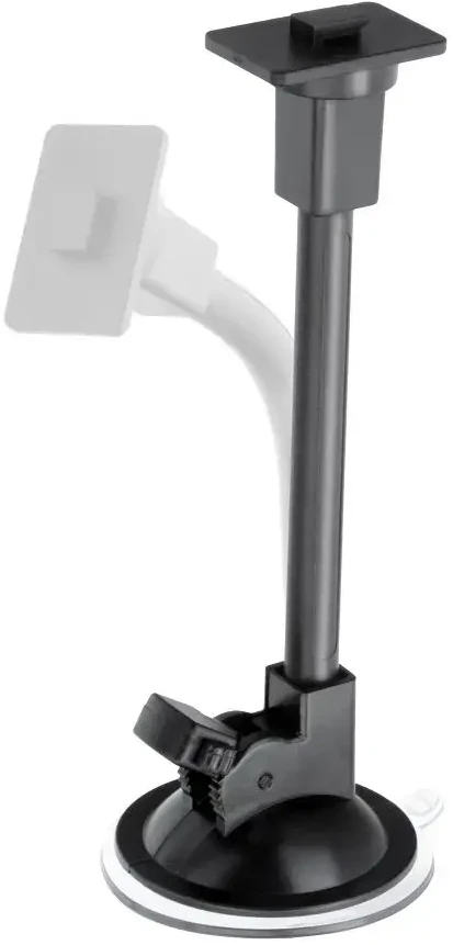Automobilinis universalus telefono laikiklis Forcell (17cm) Long arm tvirtinamas ant stiklo, juodas