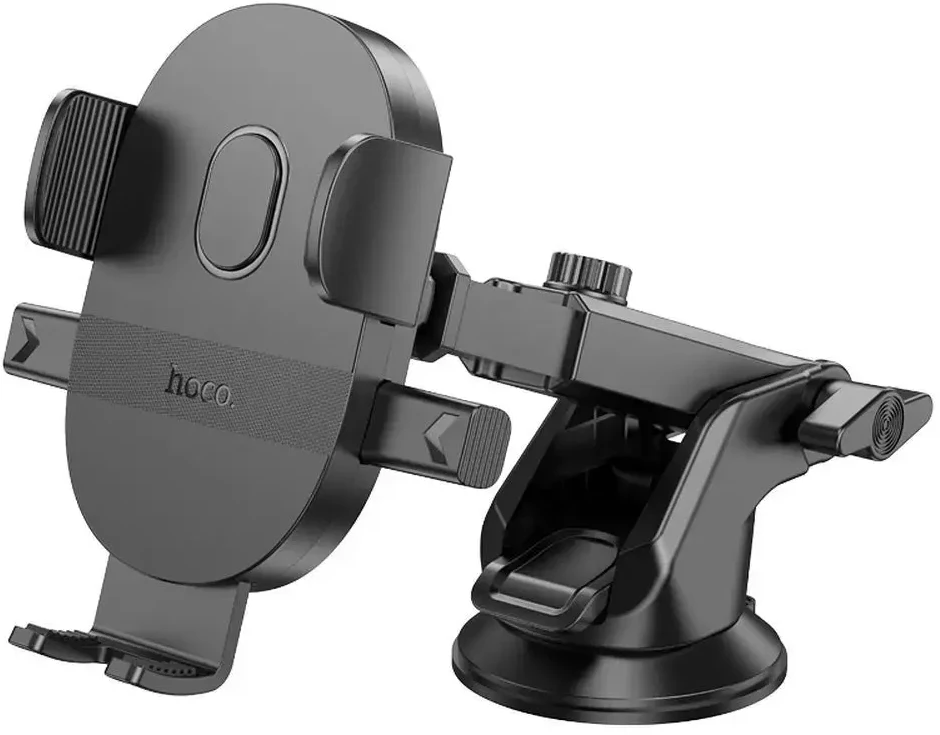 Automobilinis telefono laikiklis Hoco H19 (dashboard/windshield) juodas
