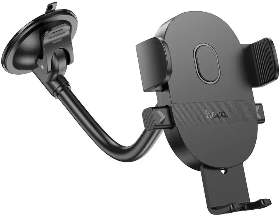 Automobilinis telefono laikiklis Hoco H20 (windshield) juodas