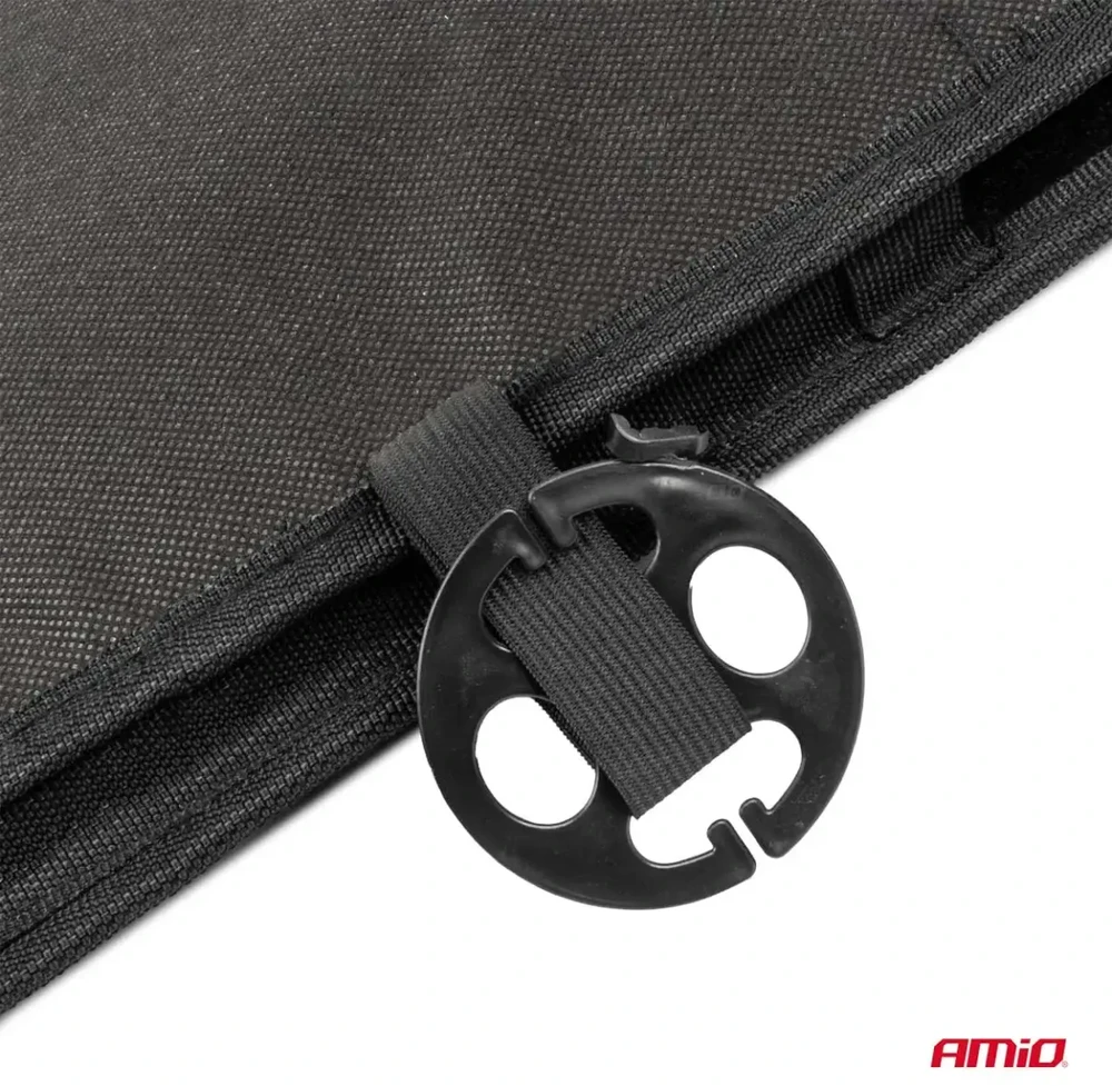 Amio Automobilio sėdynės kilimėlis su karoliukais CSM-16, 45x120 cm - juoda