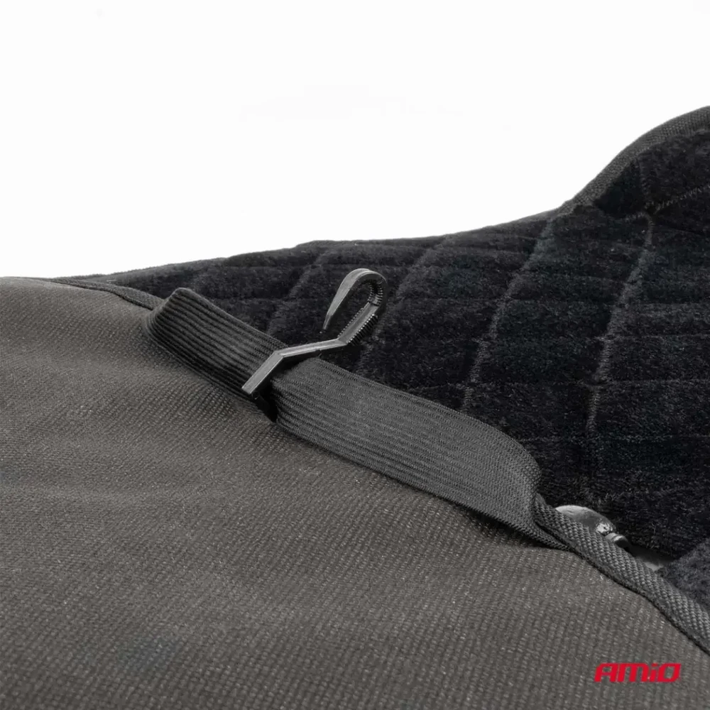 Amio Automobilio sėdynės kilimėlis su karoliukais CSM-16, 45x120 cm - juoda