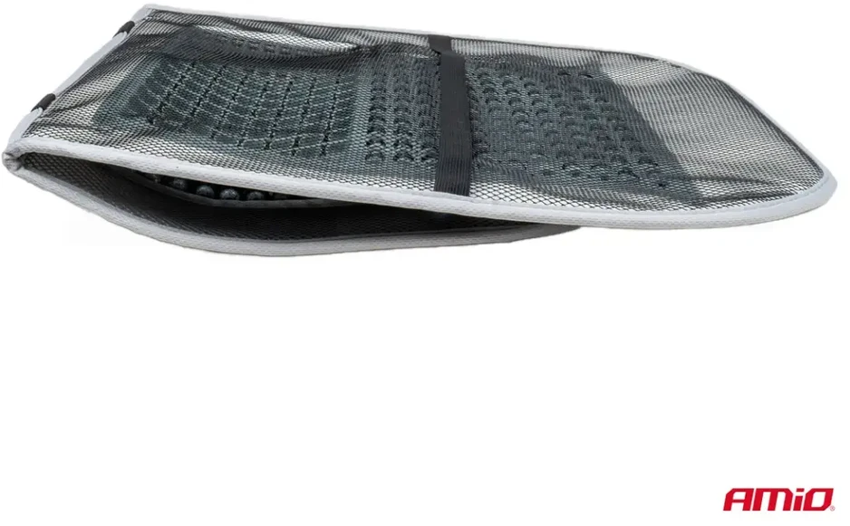 Amio Automobilio sėdynės kilimėlis su karoliukais 97 x 44 cm - pilka
