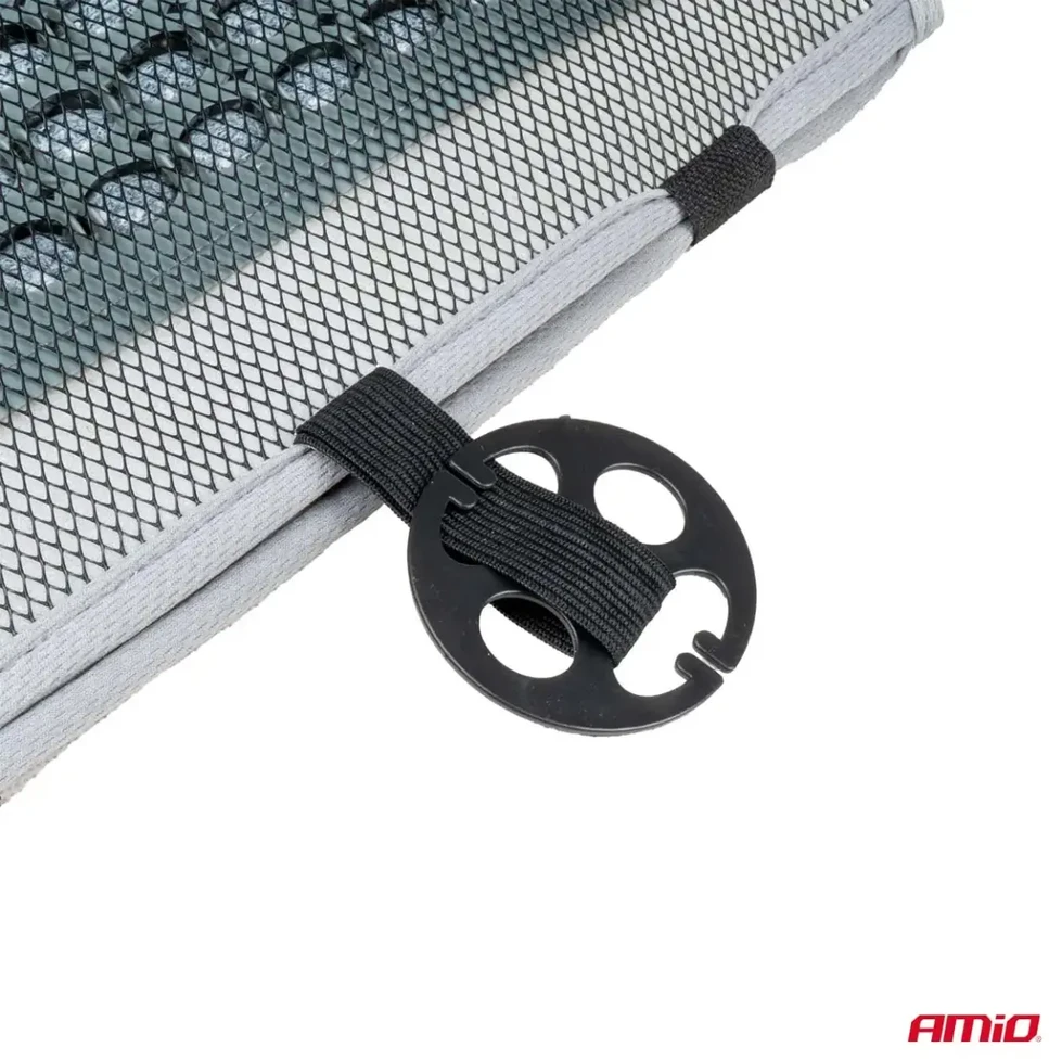 Amio Automobilio sėdynės kilimėlis su karoliukais 97 x 44 cm - pilka