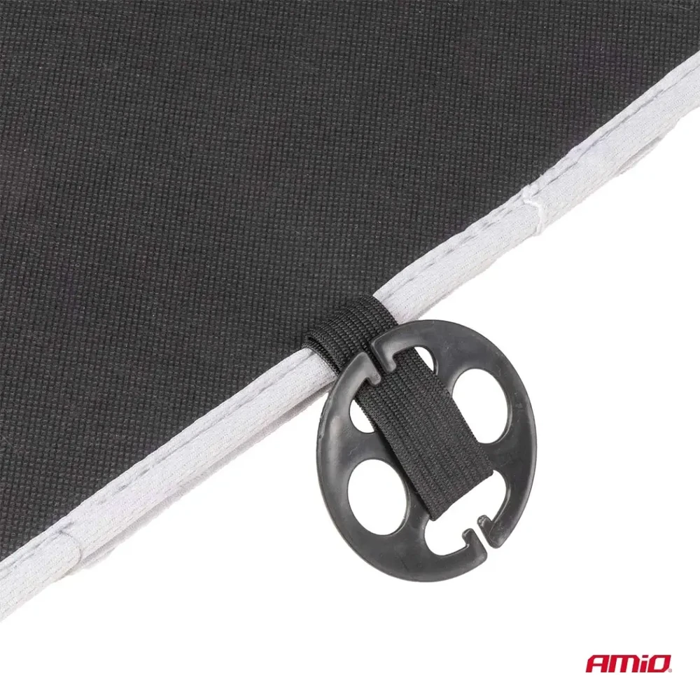 Amio Automobilio sėdynės kilimėlis su karoliukais 110 x 46 cm - pilka