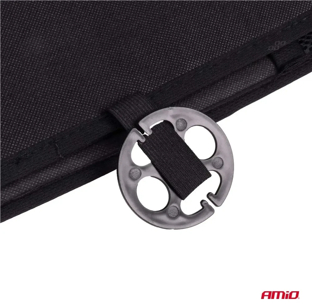 Amio Automobilio sėdynės kilimėlis su karoliukais 110 x 46 cm - juoda