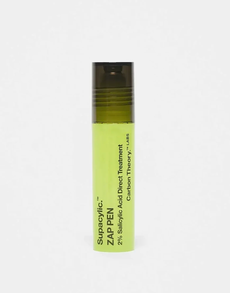 Carbon Theory Anglies teorija Roll-on odos trūkumams pašalinti Supacylic. Zap Pen (Salicilo rūgšties tiesioginis gydymas) 5 ml