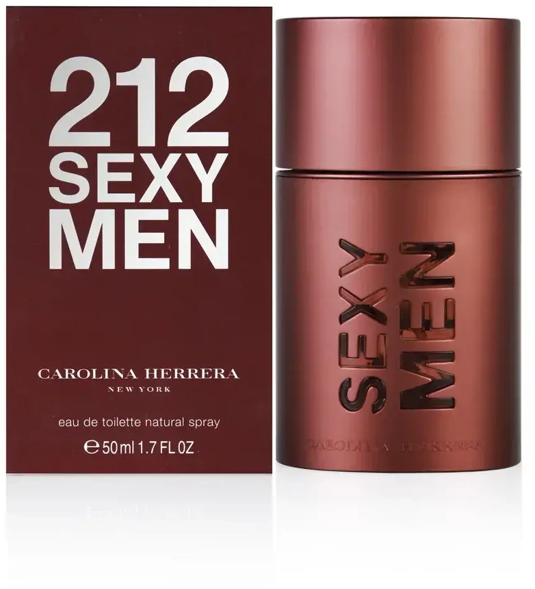 Tualetinis vanduo vyrams Carolina Herrera 212 Sexy EDT 50ml