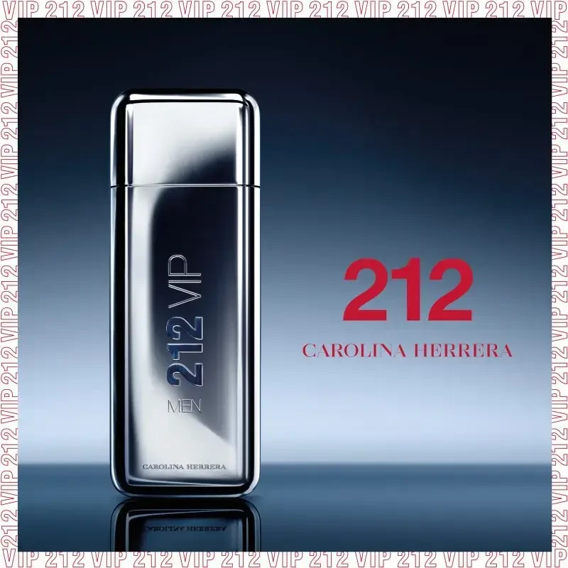 Carolina Herrera 212 Vip Men EDT tualetinis vanduo vyrams, 100 ml