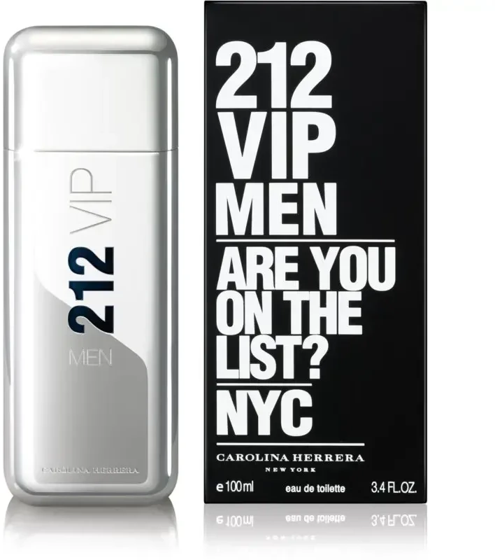 Carolina Herrera 212 Vip Men EDT tualetinis vanduo vyrams, 100 ml