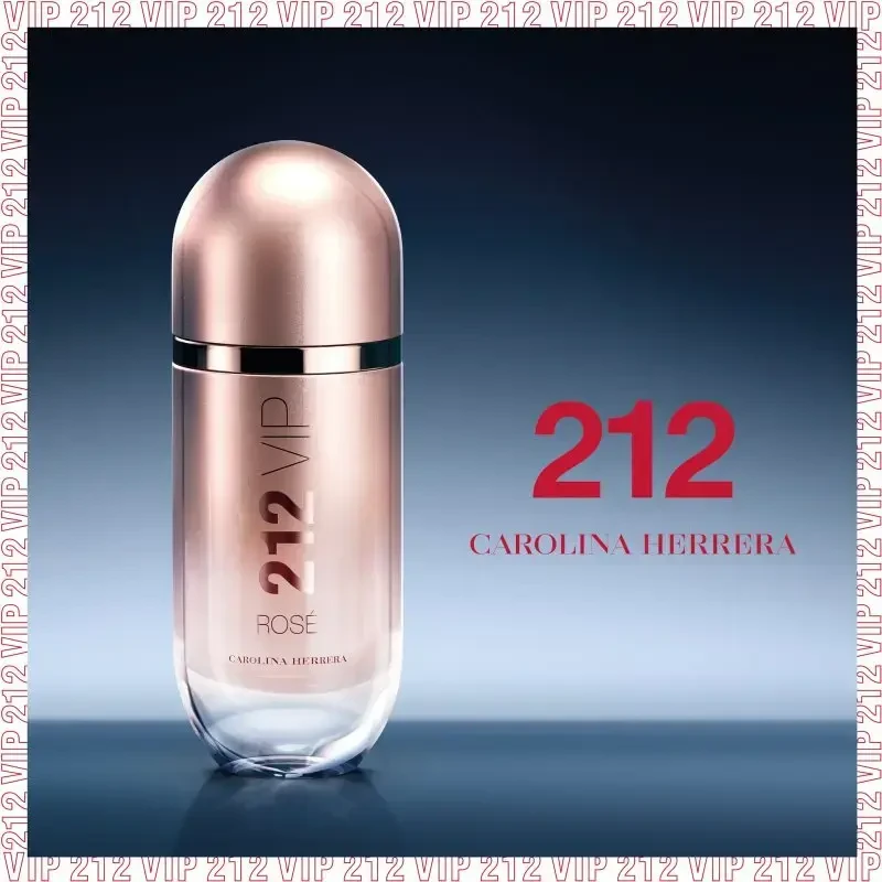 Carolina Herrera 212 Vip Rosé EDP Purškiklis, 80 ml