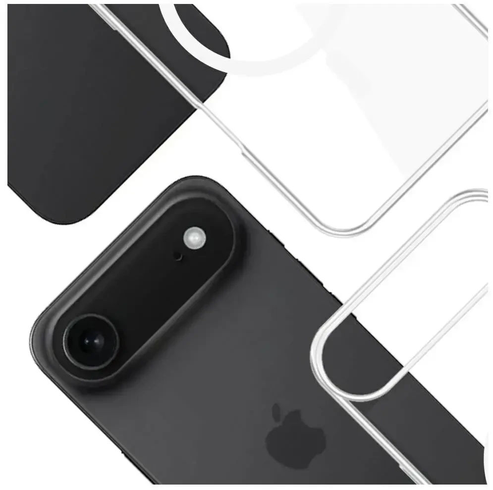 Dėklas 3mk EverClear MagCase for Apple iPhone 17 Air - transparent