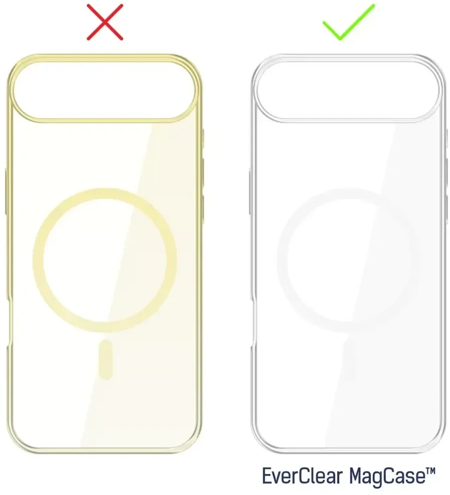 Dėklas 3mk EverClear MagCase for Apple iPhone 17 Air - transparent