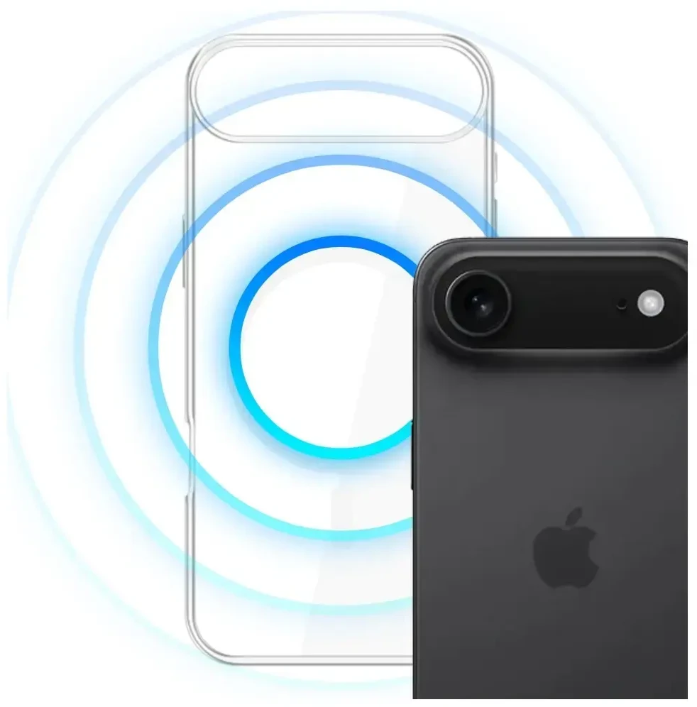 Dėklas 3mk EverClear MagCase for Apple iPhone 17 Air - transparent