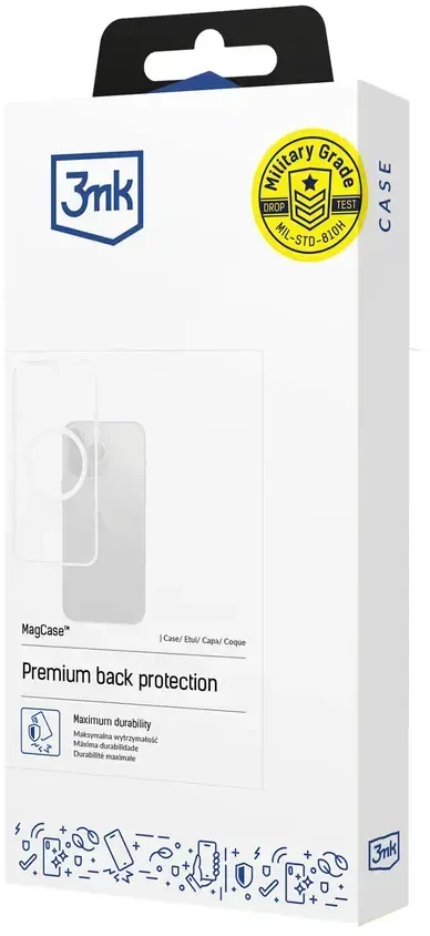 Dėklas 3Mk Protection 3mk MagCase for iPhone Air - transparent