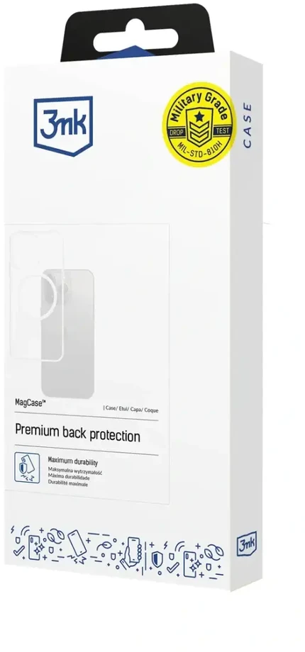 Dėklas 3Mk Protection 3mk MagCase for iPhone Air - transparent