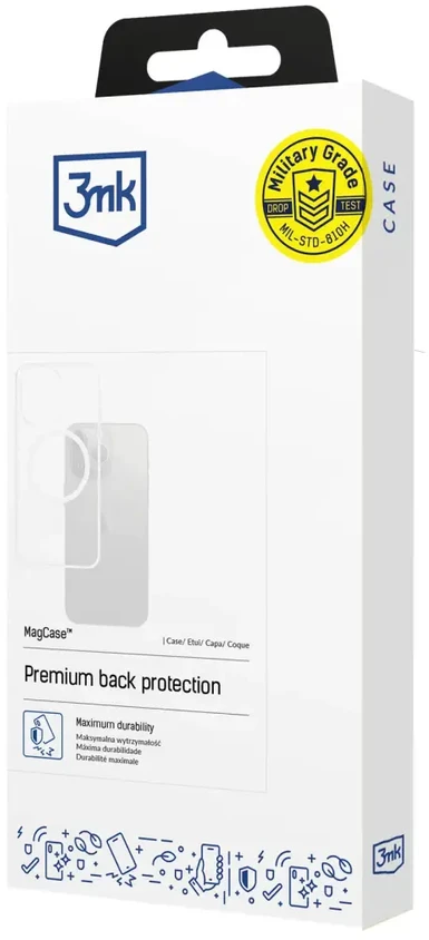 Dėklas 3Mk Protection 3mk MagCase for iPhone Air - transparent