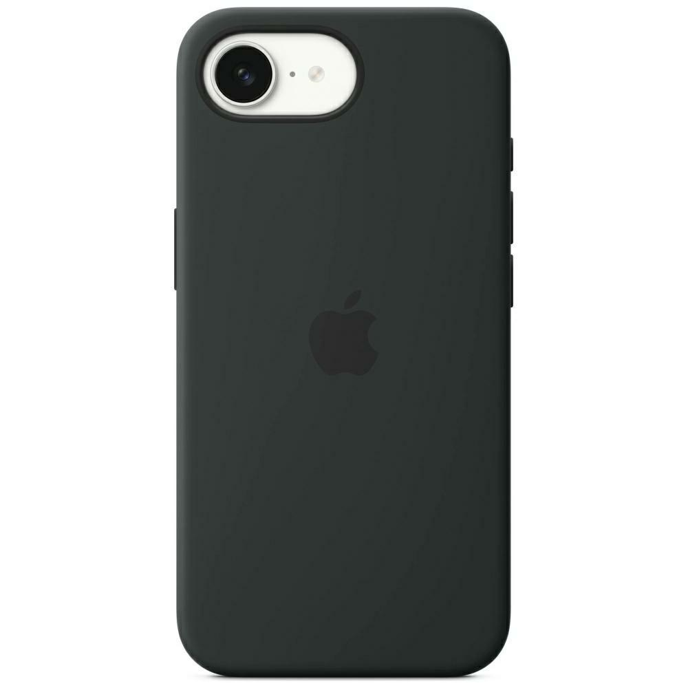 Apple iPhone 16e Silikoninis dėklas – Juodas