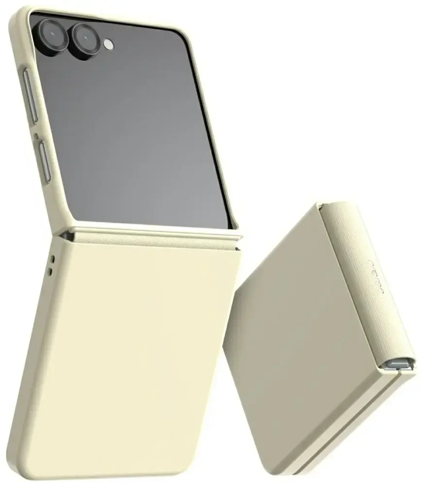 Dėklas Araree Aero Flex do Samsung Galaxy Z Flip7 kreminė