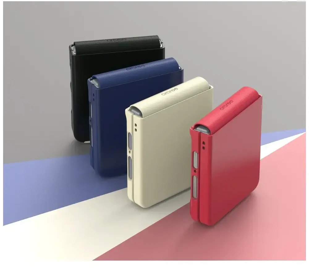 Dėklas Araree Aero Flex do Samsung Galaxy Z Flip7 kreminė