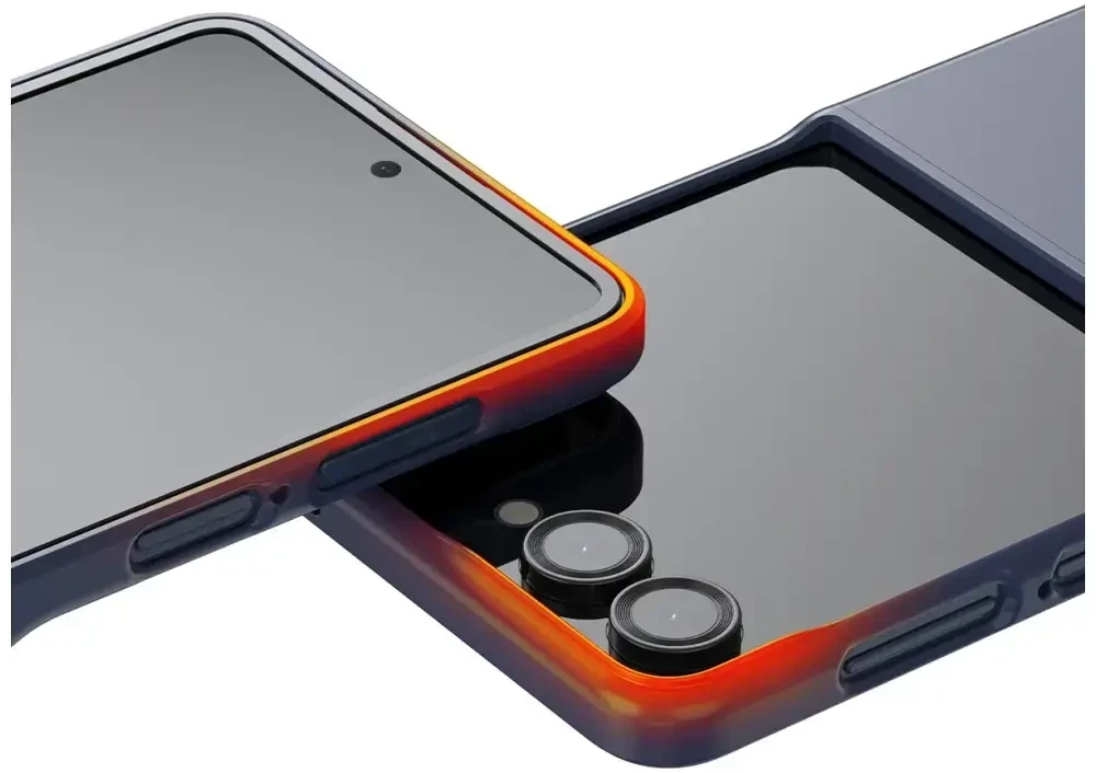 Dėklas Araree Aero Flex do Samsung Galaxy Z Flip7 kreminė
