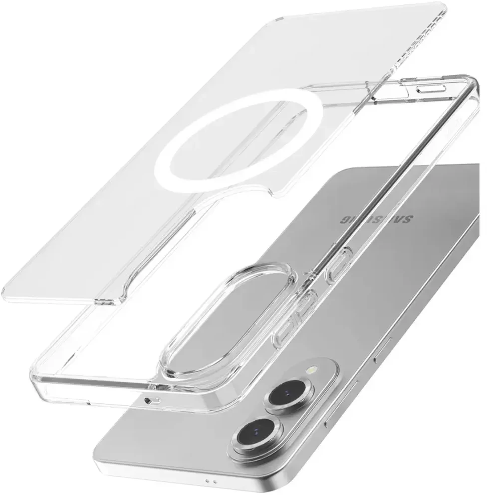 Dėklas Araree Duple M do Samsung Galaxy S25 Edge permatomas