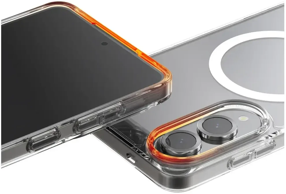 Dėklas Araree Duple M do Samsung Galaxy S25 Edge permatomas