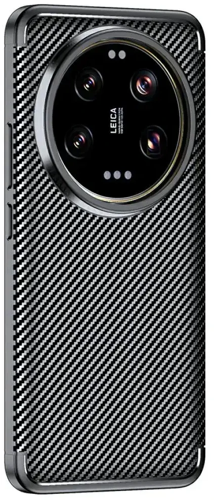 Dėklas Beline Carbon Armor Xiaomi 15 juodos spalvos