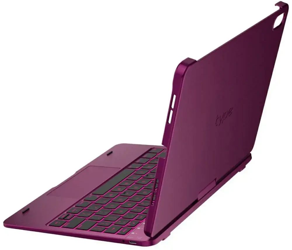 Typecase Flexbook Touch do iPad 11" (A16) 2025 / iPad 10.9" 2022 aviečių spalvos