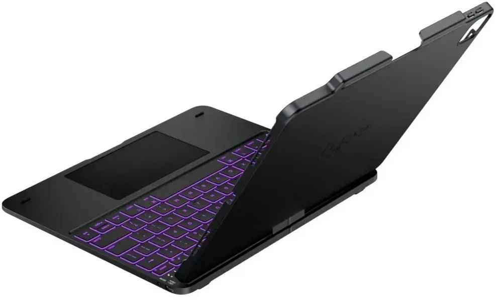 „Typecase Flexbook Touch“ dėklas, skirtas „iPad Air 13“ (M2 2024 / M3 2025 / M4 2026), juodas