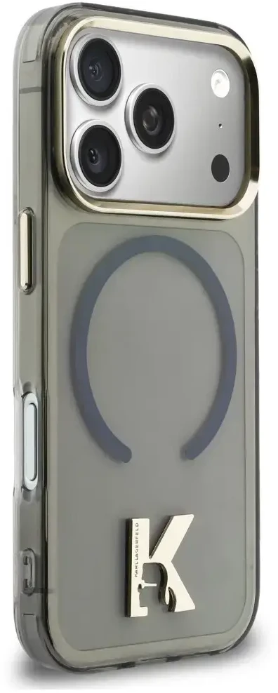 Dėklas Karl Lagerfeld IML K Head Case for iPhone 18 Pro Max / 17 Pro Max - Juodas