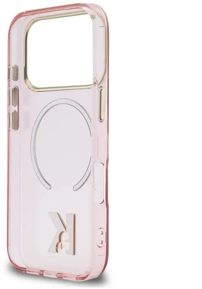 Dėklas Karl Lagerfeld IML K Head Case for iPhone 18 Pro Max / 17 Pro Max - Rožinė