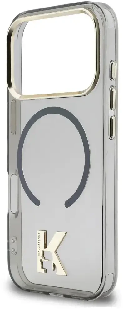 Dėklas Karl Lagerfeld IML K Head Case for iPhone 18 Pro Max / 17 Pro Max - Juodas