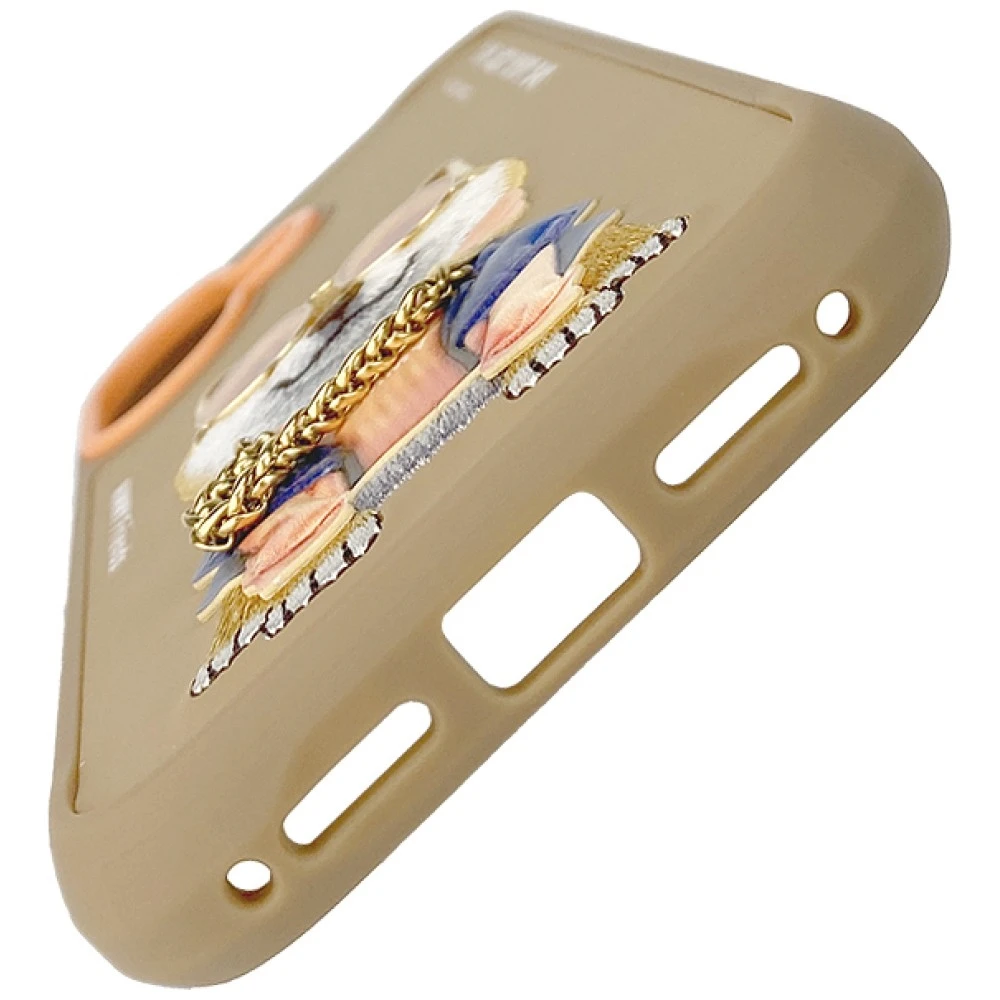 Dėklas Nimmy Glasses Cool nag iPhone 17 Case - rusvai gelsvas