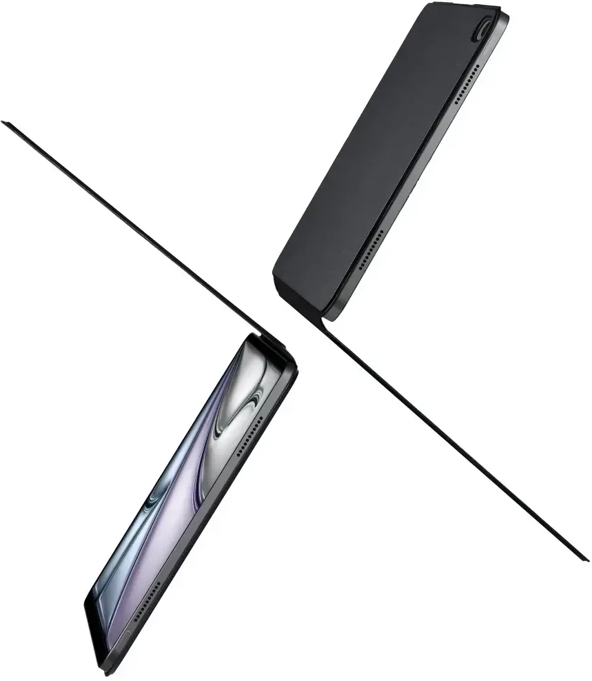 Dėklas PITAKA MagEZ Folio 2 skirtas iPad Pro 12.9″ (2021-2022) iPad Air 13″ (2024-2025) juodos spalvos