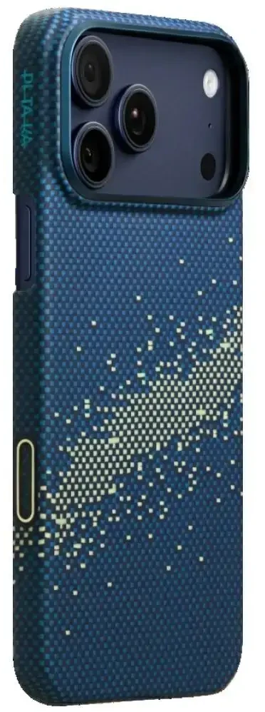 Dėklas Pitaka Ultra Slim Case iPhone 17 Pro, milky way galaxy