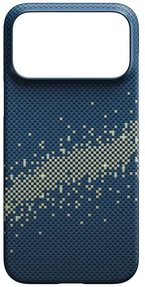 Dėklas Pitaka Ultra Slim Case iPhone 17 Pro, milky way galaxy