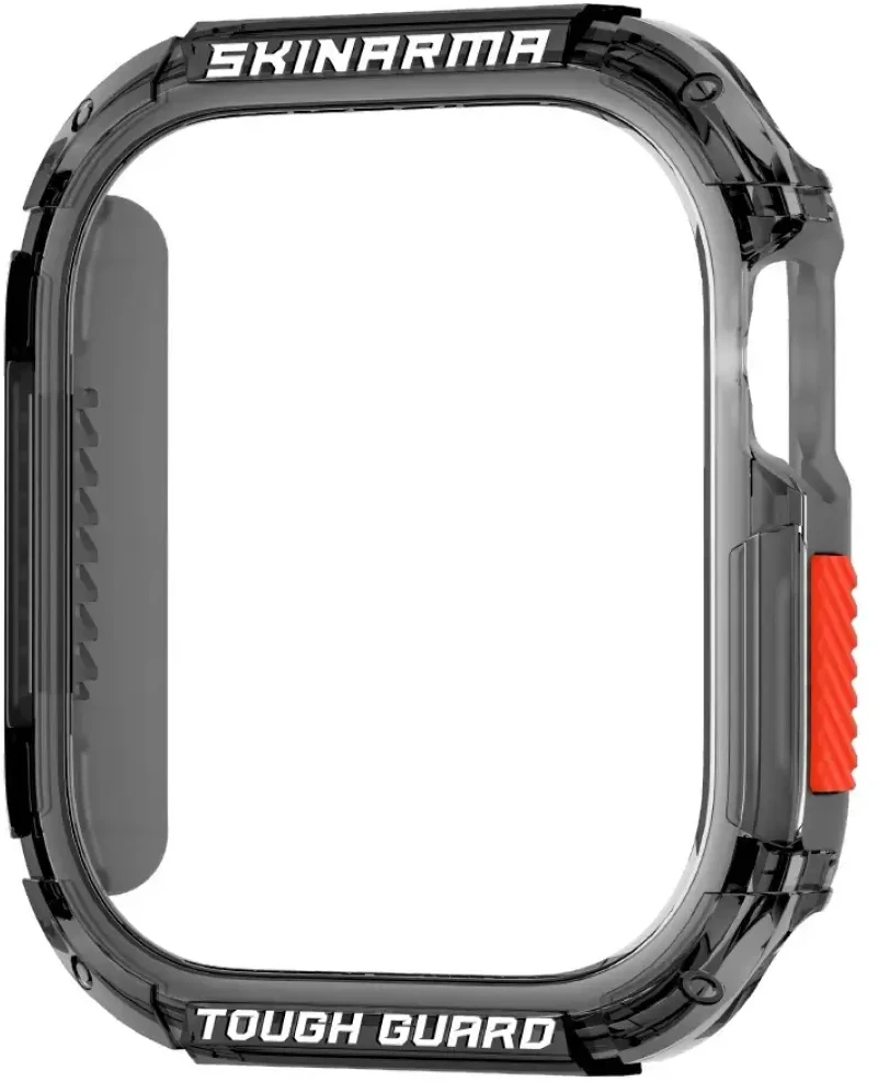 Dėklas Skinarma Atom skirtas Apple Watch 46mm smoke