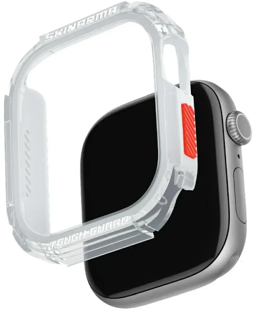 Dėklas Skinarma Atom Apple Watch 46mm frost