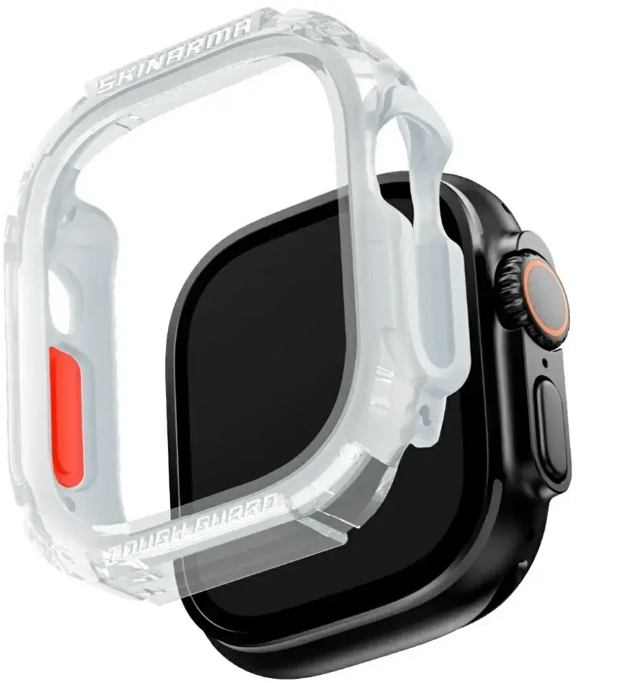 Dėklas Skinarma Atom do Apple Watch 49mm frost