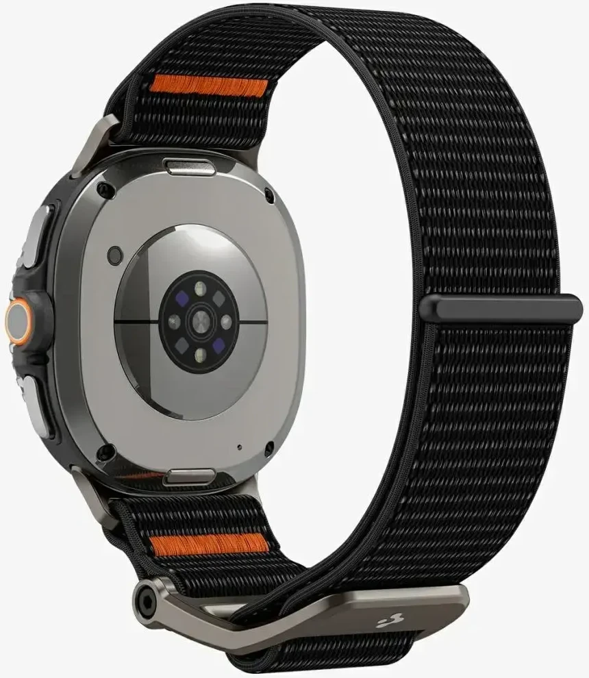 Spigen DuraPro Flex apyrankė skirti Samsung Galaxy Watch 40/44/46 mm – juodos spalvos