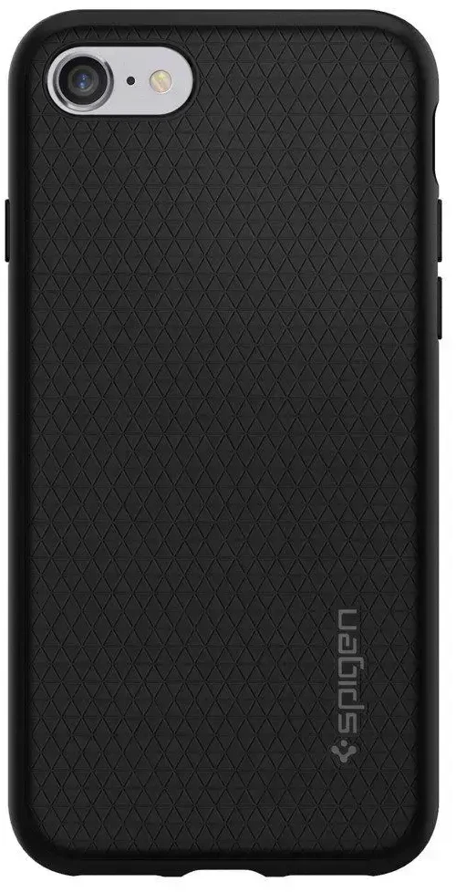 Dėklas Spigen LIQUID AIR Apple iPhone 7 / 8 / SE 2020 / 2022 Juodas