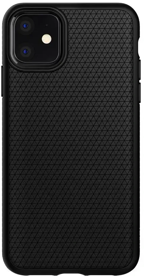 Spigen Liquid Air dėklas telefonui iPhone 11, juodas